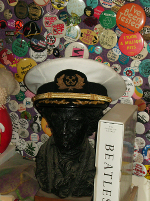 hat formerly belonging to Jon H. Stebbins