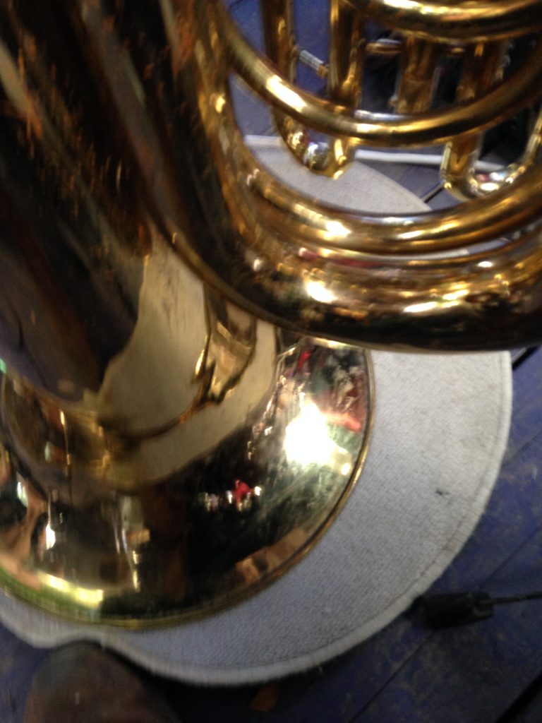 my tuba, at Morningwood Odditorium