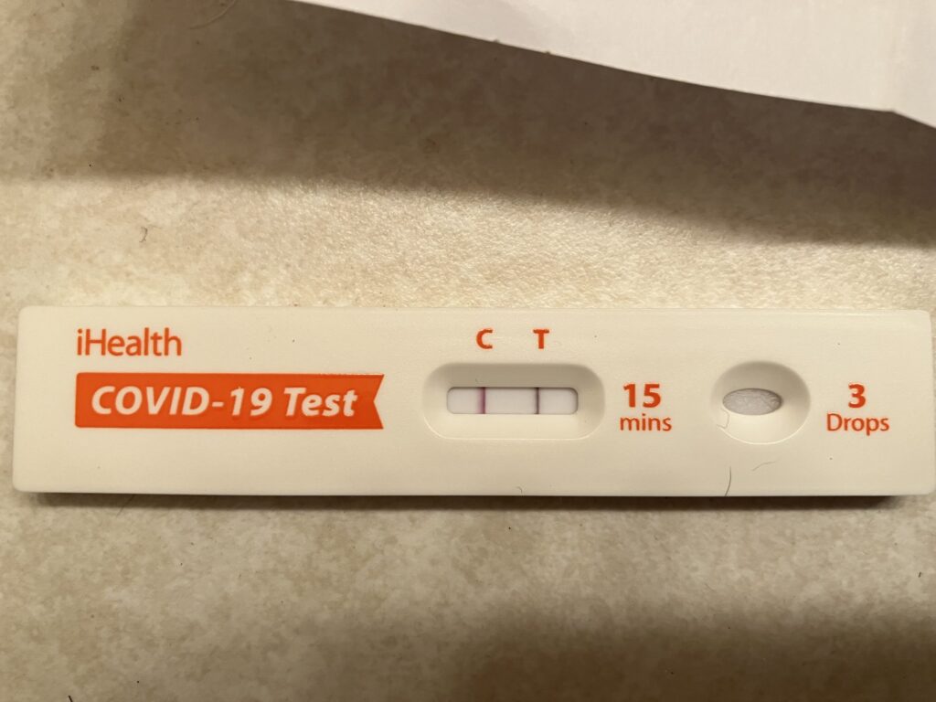 230528 positive COVID test... 🤬